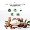 Hand & Body Lotion (Cocoa & Shea) available in 50ml, 250ml