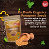 Organic Fenugreek Seeds - Pack of 3 (Each 89 Rs.) - HERBS AND HILLS