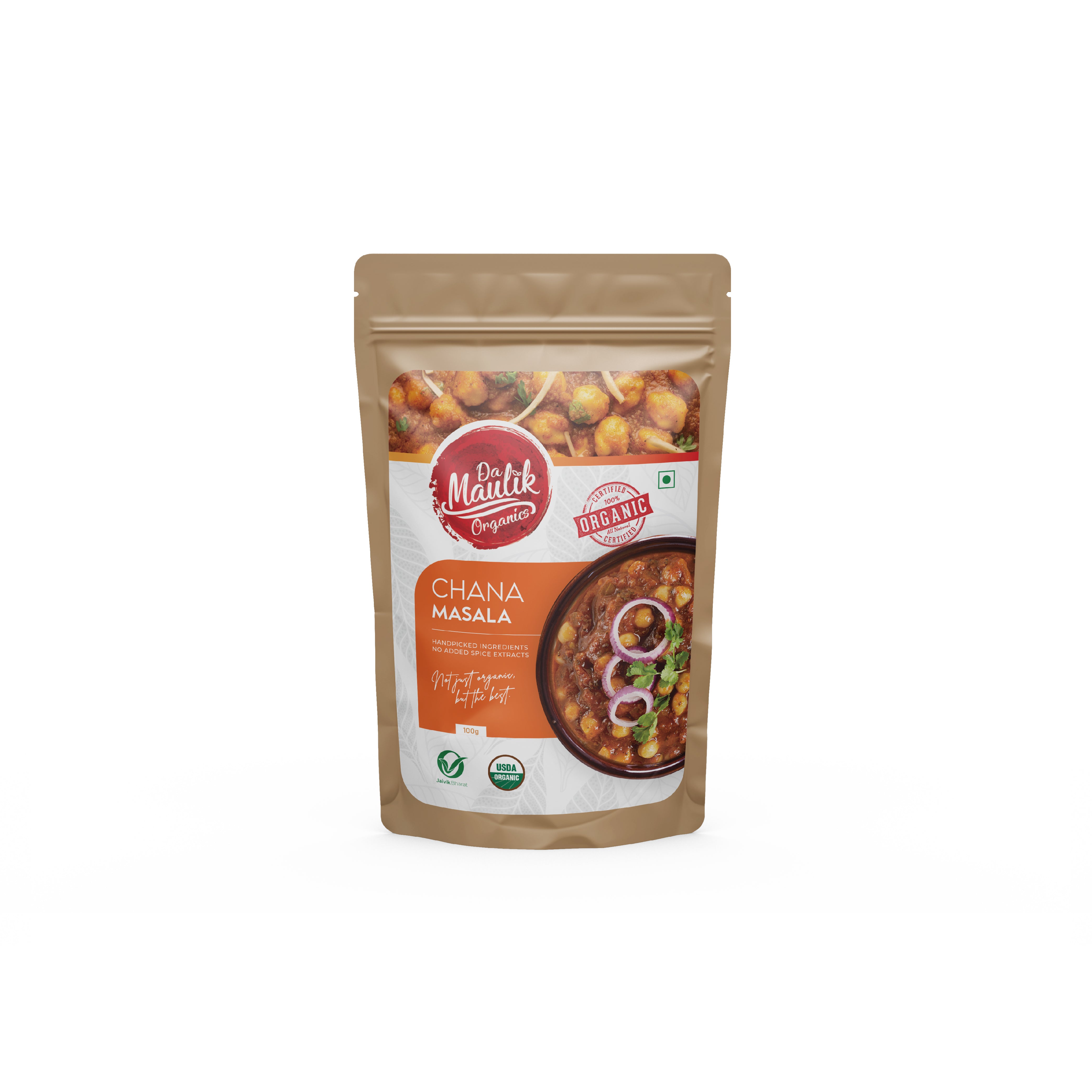 Organic Chana Masala - Pack of 2 (Each 169 Rs.) - HERBS AND HILLS