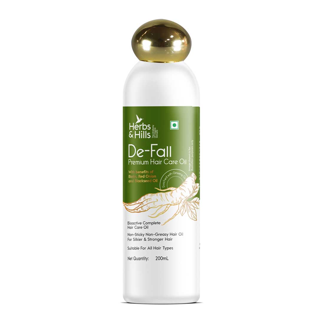 De-Fall Premium Hair Care Oil (200 ml)