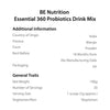 Essentials 360 Probiotics Drink Mix - HERBS AND HILLS