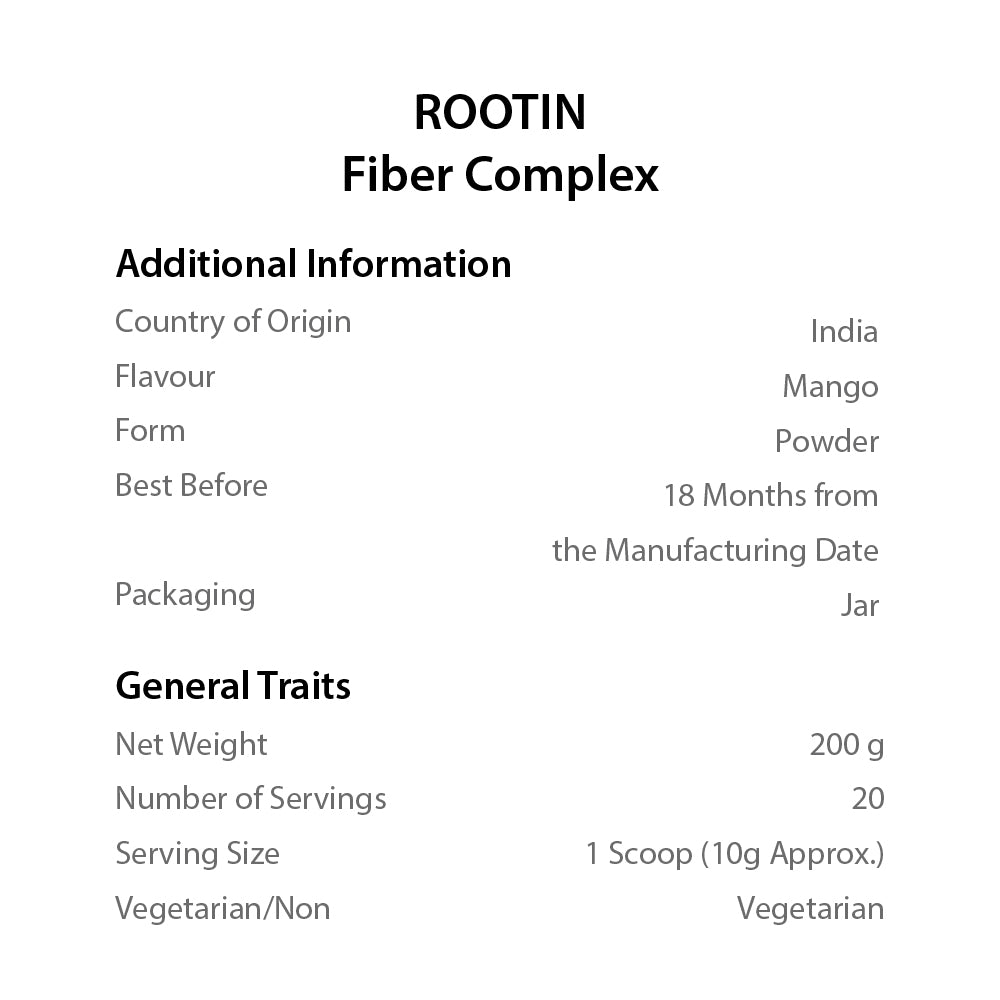 Fiber Complex (Mango Flavour) - HERBS AND HILLS