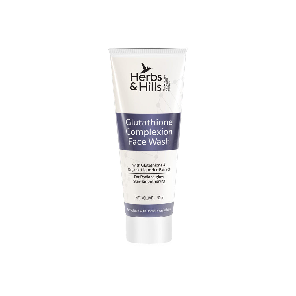 Glutathione Face Wash for Glowing Skin | Herbal Hills Face Wash HERBS AND HILLS Glutathione Face Wash for Glowing Skin | Herbal Hills Face Wash HERBS AND HILLS