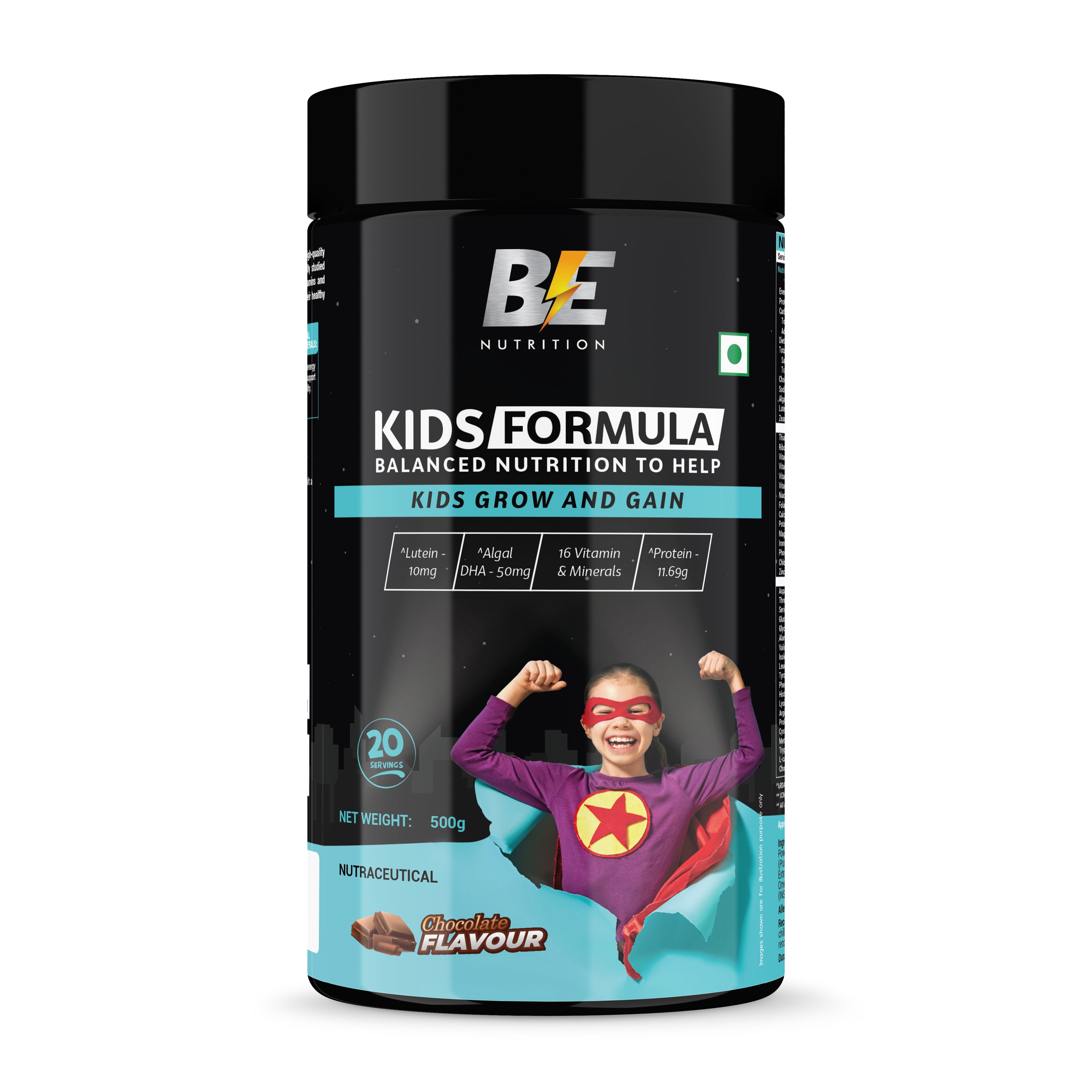 Kids Formula available in Chocolate, Kulfi, Cookies and Cream - HERBS AND HILLS