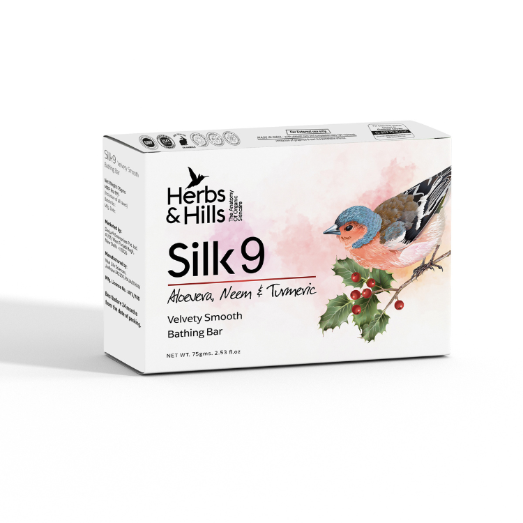 Silk9 Velvety Smooth Bathing Bar - Pack of 3,6 (Each 99 Rs.)